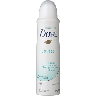 Dove dezodor 150ml Pure (6db/#)