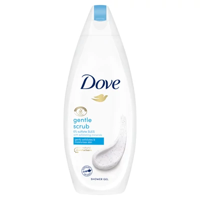 Dove tusfürdő 225ml Gentle Scrub (12db/#)