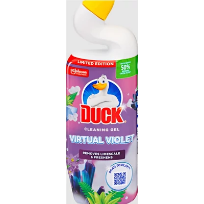 Duck wc tisztító 750ml Virtual Violet (12db/krt)