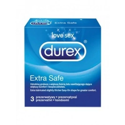 Durex óvszer 3db-os Extra Safe (24db/krt)