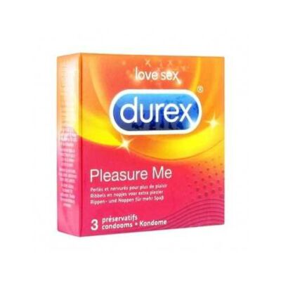 Durex óvszer 3db-os Pleasure Me (24db/krt)