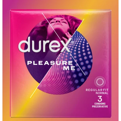 Durex óvszer 3db-os Pleasure Me Új(24db/krt)