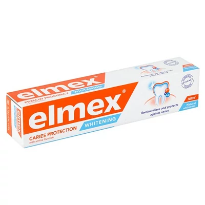 Elmex fogkrém 75ml caries protection whitening (12db/krt)