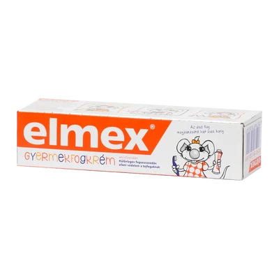 Elmex gyerek fogkrém 75ml 0-6 éves korig(12db/krt)