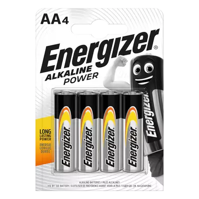 Energizer Power B4 AA 4db-os ceruza elem E91 (24db/krt)