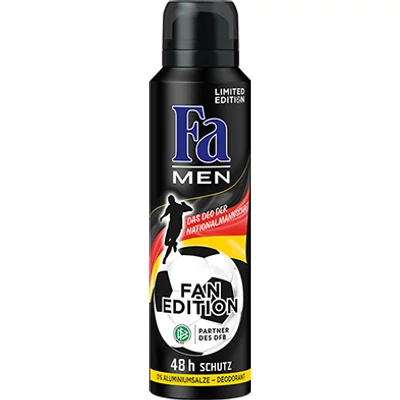 Fa Men dezodor 150ml Fan Edition (6db/krt) Fa Men dezodor 150ml Fan Edition (6db/krt)