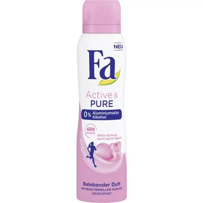 Fa dezodor 150ml Active & Pure (6db/#)
