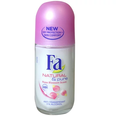 Fa roll on 50ml Natural&Pure (6db/#)