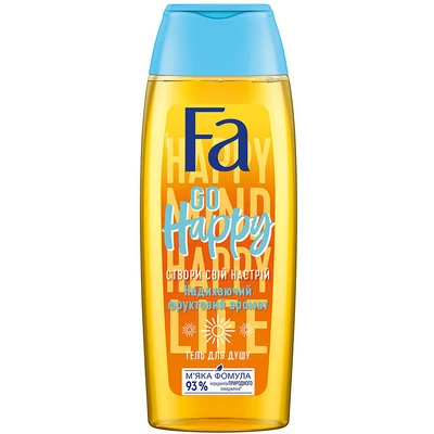 Fa tusfürdő 250ml Go Happy (12db/#)