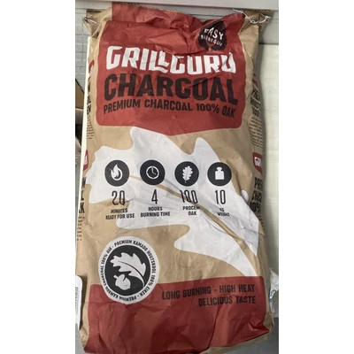 Shef Prémium griII faszén keményfábóI 10kg zsákos