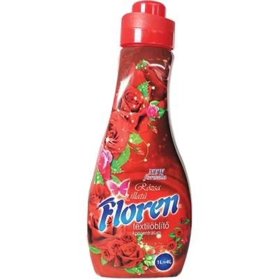 Floren öblítő koncentrátum 1l Rózsa (8db/#)