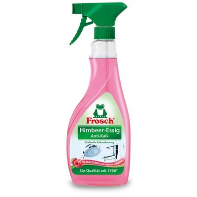 Frosch vízkőoldó spray 500ml málnaecettel (8db/#)