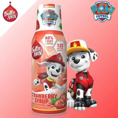 Frutta Max Paw Patrol gyümölcsszörp 500ml Eper (Marshall)(8db/krt)