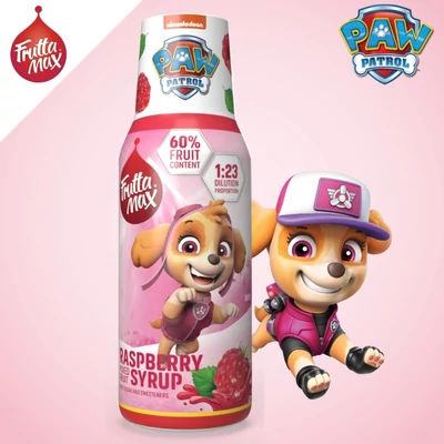 Frutta Max Paw Patrol gyümölcsszörp 500ml Málna (Skye)(8db/krt)