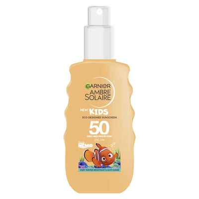 Garnier Ambre Solaire Kids napozóspray 150ml 50faktor Nemo 