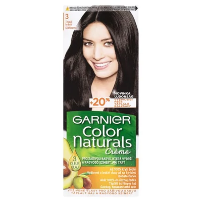 Garnier Color Naturals krémhajfesték 3 Sötétbarna (12db/krt)