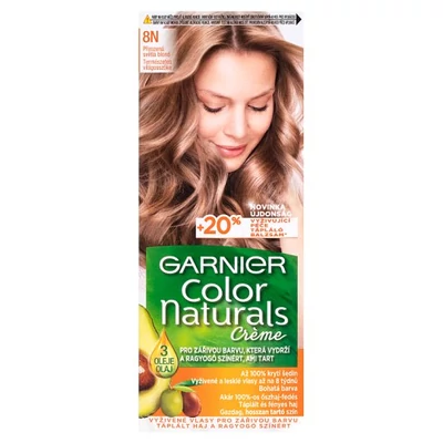 Garnier Color Naturals krémhajfesték 8N Természetes világosszőke (12db/krt)