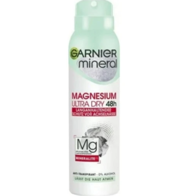 Garnier Mineral Deo 150ml Magnesium (6db/krt)