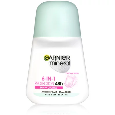 Garnier Mineral Roll on 50ml Protect6 Cottol Fresh Soft (6db/krt)