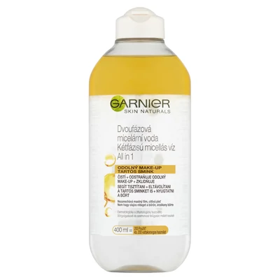 Garnier Skin Naturals Micellás víz 400ml Kétfázisú All in 1 (6db/krt)