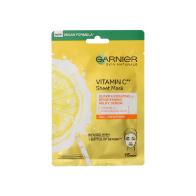 Garnier Skin Naturals Textil Maszk 28gr Vitamin C (20db/krt)