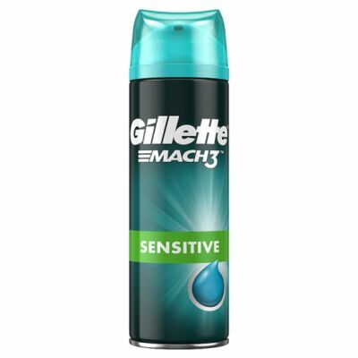 Gillette Mach3 borotvagél 200ml Sensitive (6db/#)