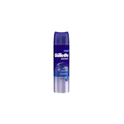 Gillette Series 3X borotvagél 200ml Moisturizing 