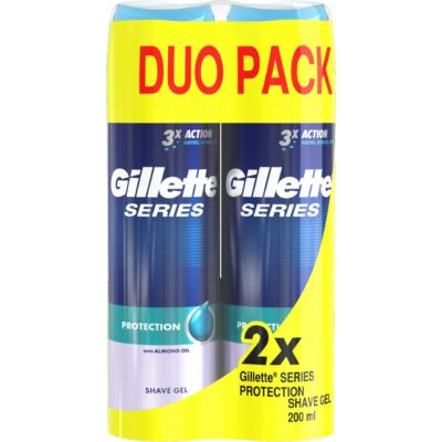 Gillette Series borotvagél 2*200ml Protection (6db/krt)