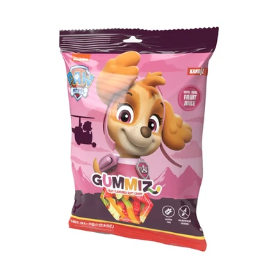 Mancs Őrjárat Gummiz Worms–Kukac gumicukor 70g (12db/krt)