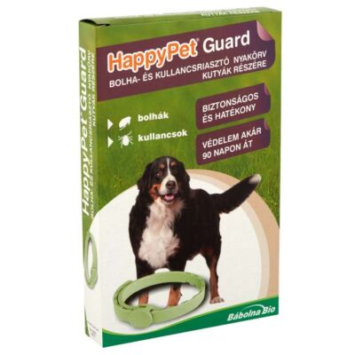 HappyPet Guard Bolha és kullancsriasztó nyakörv kutyáknak (12db/krt)