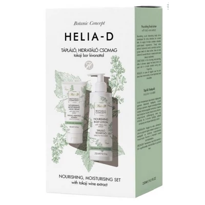 Helia-D Botanic Concept Tápláló, Hidratáló testápoló csomag (Botanic Concept testápoló+kézkrém)(6db/krt)