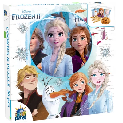 Jégvarázs Karácsonyi Puzzle csokis sütivel 50g (18db/krt)