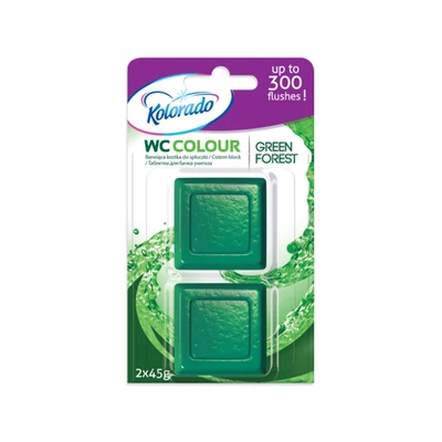 KOLORADO toalett tartály tabletta 2*45g Forest Green (24db/#)