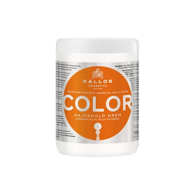 Kallos Hajpakolás KJMN 1l Color UV filterrel (12db/#)