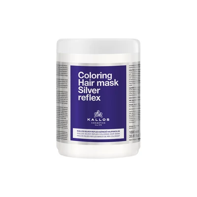 Kallos Hajpakolás 1l Silver Reflex (12db/#)