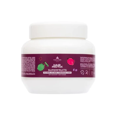 Kallos hajpakolás 275ml Hair Pro-Tox SuperFruits (12db/krt)