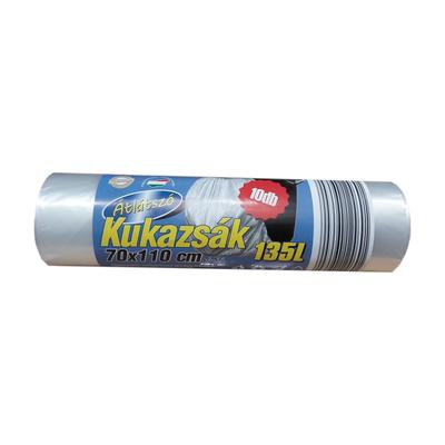 Kelly átlátszó kukazsák 135l 10db-os (30db/krt)