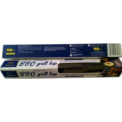 Kelly prémium teflon BBQ grill lap (40db/krt)