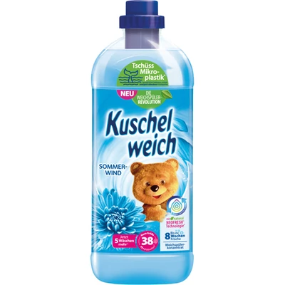 Kuschelweich öblítő 1l Sommerwind (kék)(38mosás)(12/#)