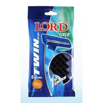 LORD II Eldobható borotva fix fejes 5db L155N (40db/krt)