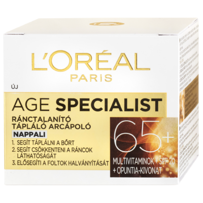 L'ORÉAL Age Specialist Arckrém 65+ Nappali 50ml (6db/krt)