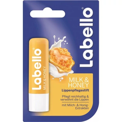 Labello ajakápoló 5,5ml Milk&Honey (24db/krt)