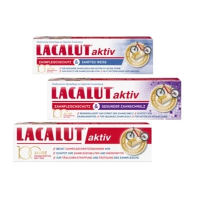 Lacalut fogkrém 75ml több fajta (24db/krt)