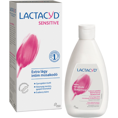 Lactacyd intim mosakodó gél 200ml Sensitive (12db/#)