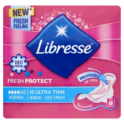 Libresse eü.betét Normal Fresh Protect  Deo Fresh 10db-os