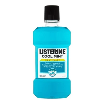 Listerin szájvíz 500ml Cool Mint (6db/#)