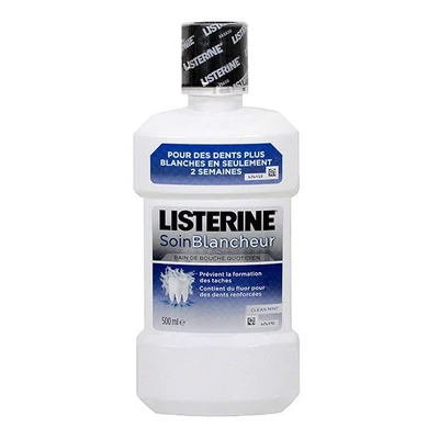 Listerin szájvíz 500ml Soin Blancheur (12db/#)
