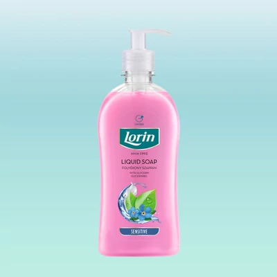 Lorin foly.szappan 500ml pumpás Sensitive (10db/krt)