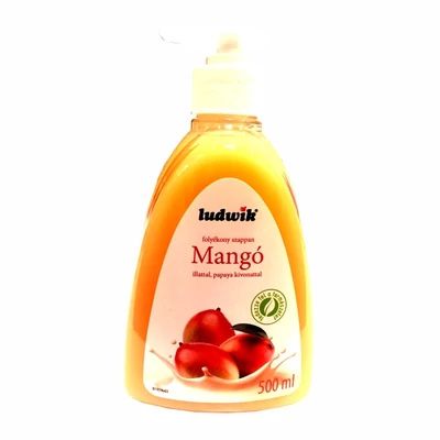 Ludwik foly. szappan 500ml pumpás Mangó (6db/krt)K.