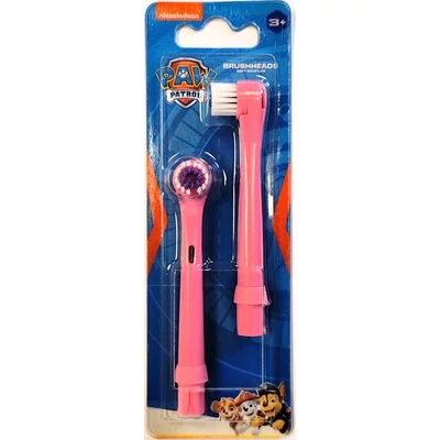 Mancs Őrjárat 2db pótkefe Pink elemes gyermek fogkeféhez (12db/krt)